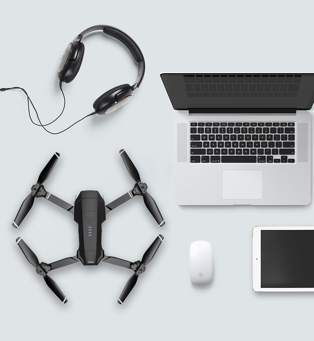 4K HD Dual Camera Foldable Drone With WIFI & Gesture Control