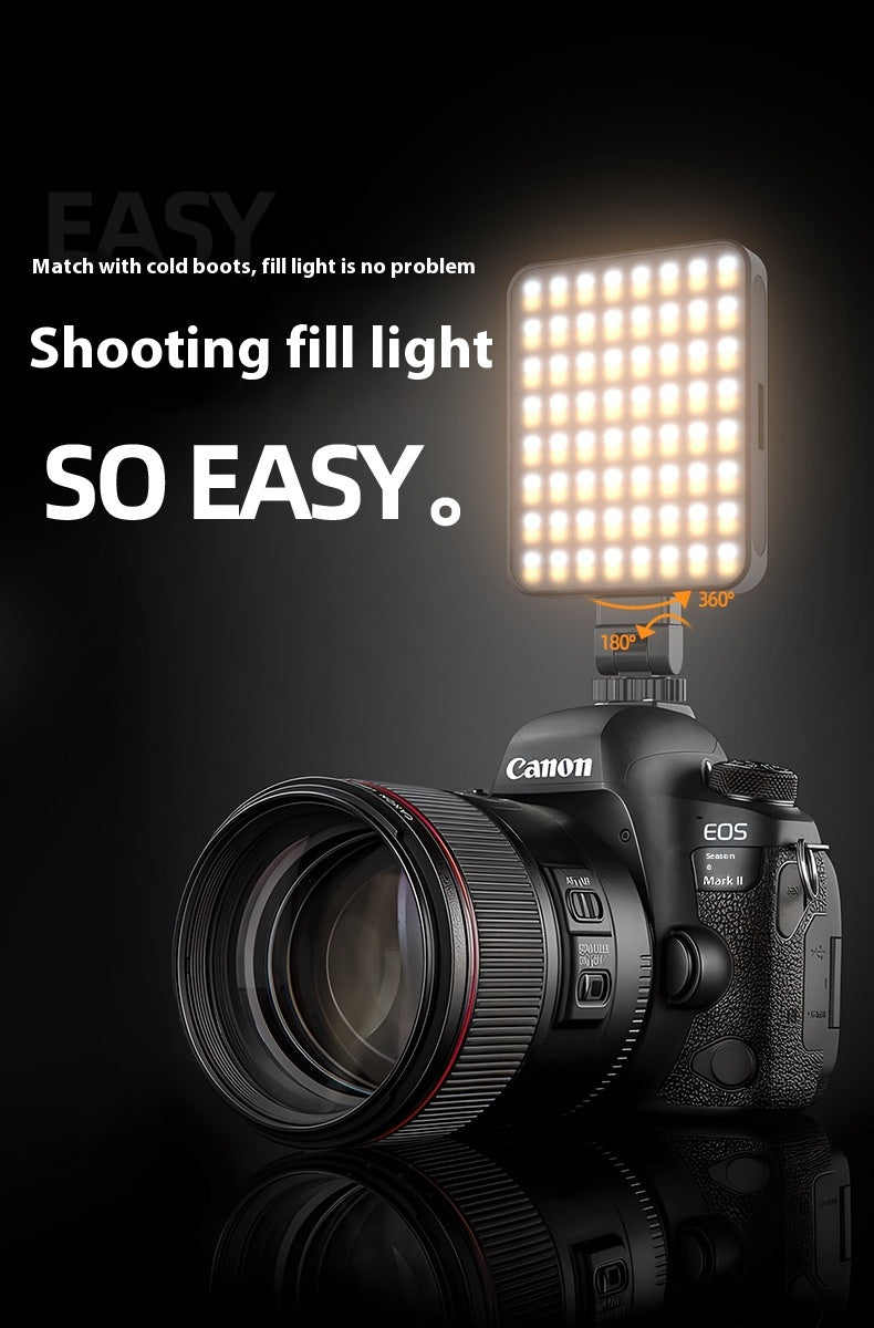 Magnetic LED Fill Light for Phone & Camera – Rechargeable Selfie & Video Light