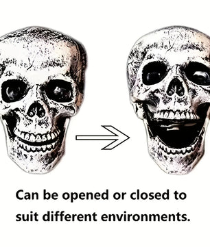 Realistic Skeleton Stakes – Halloween Skull & Arm Lawn Decor