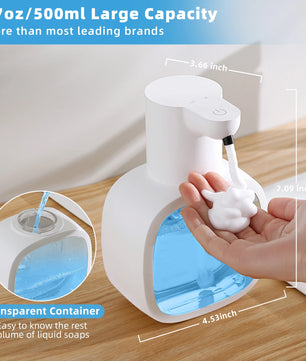 500ml Automatic Foam Soap Dispenser – Wall Mounted