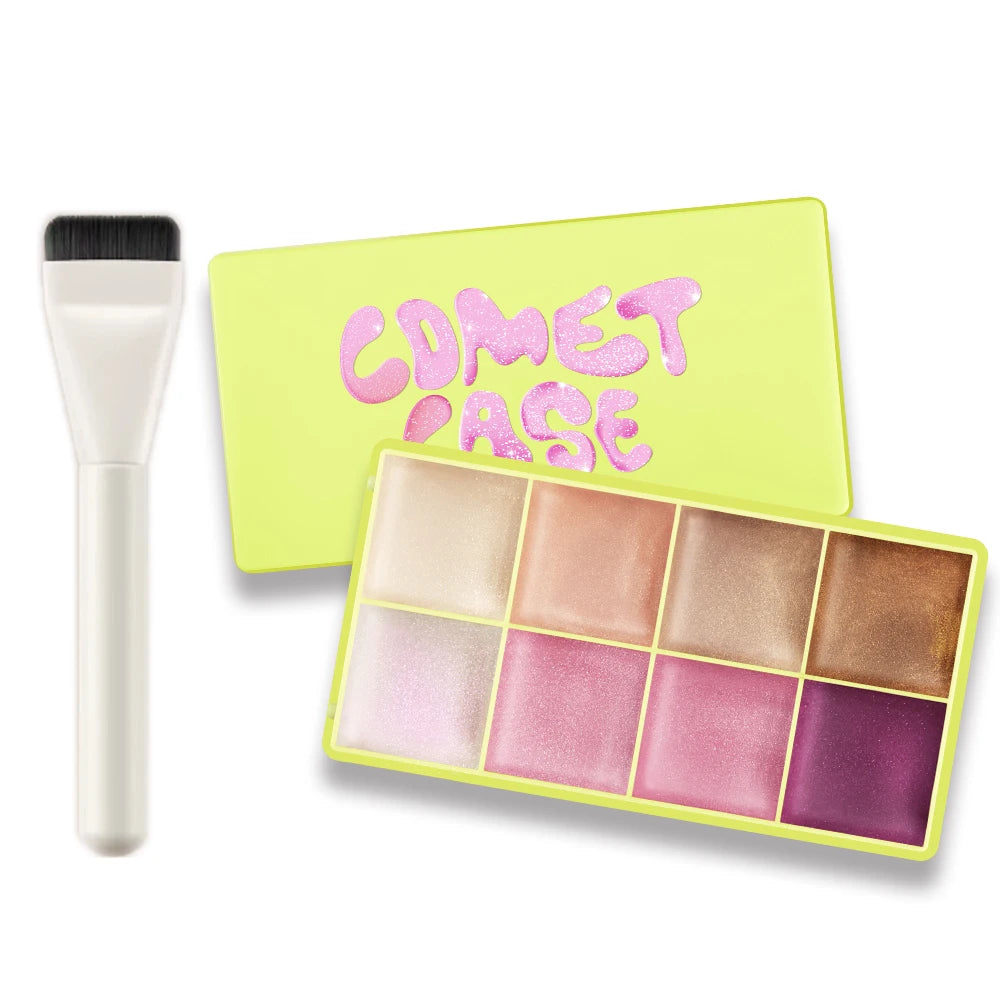 9-Color Cream Blush & Highlighter Palette