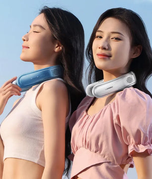 10000mAh Rechargeable Neck Fan – 3-Speed Bladeless Portable Fan