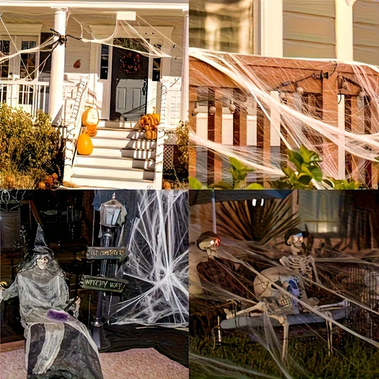 Stretchy Spider Web Cobweb – Halloween Party Decoration