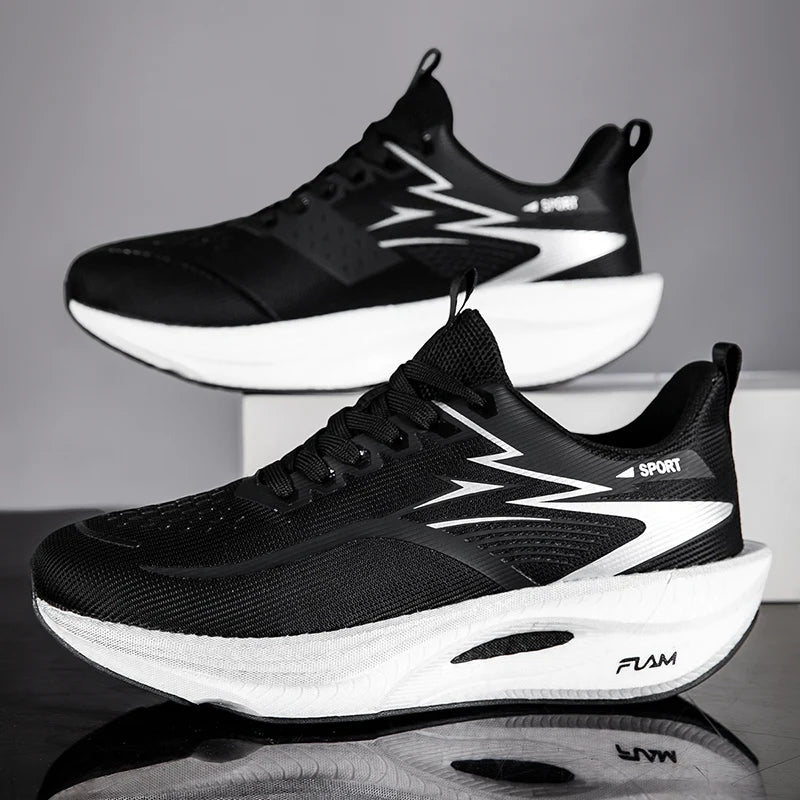Marathon Men’s Sports Running Shoes | Breathable Air Cushion Lightweight Sneakers