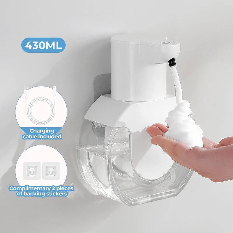 500ml Automatic Foam Soap Dispenser – Wall Mounted