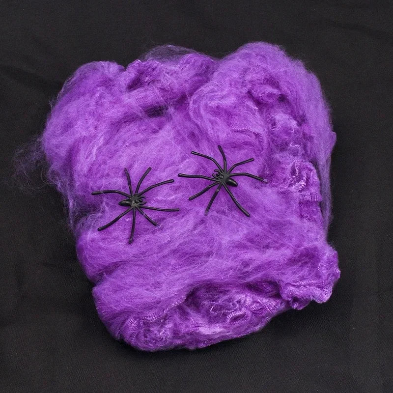 Stretchy Spider Web Cobweb – Halloween Party Decoration