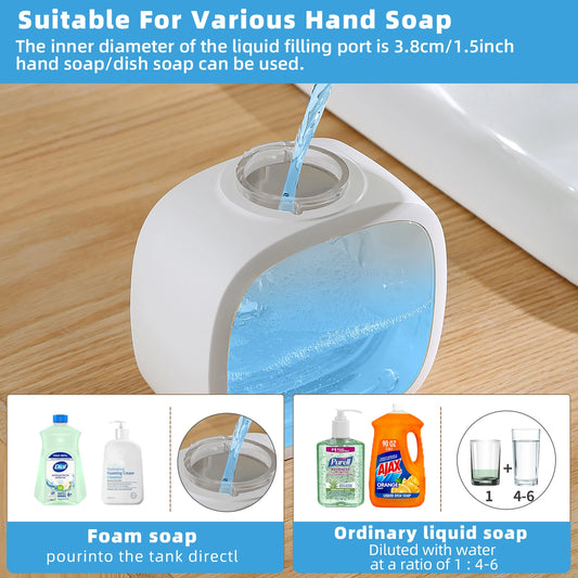 500ml Automatic Foam Soap Dispenser – Wall Mounted