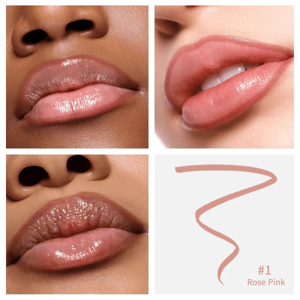 Peel-Off Lip Liner Tattoo Tint - Long-Lasting Matte Lip Stain