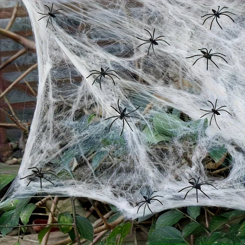 Stretchy Spider Web Cobweb – Halloween Party Decoration