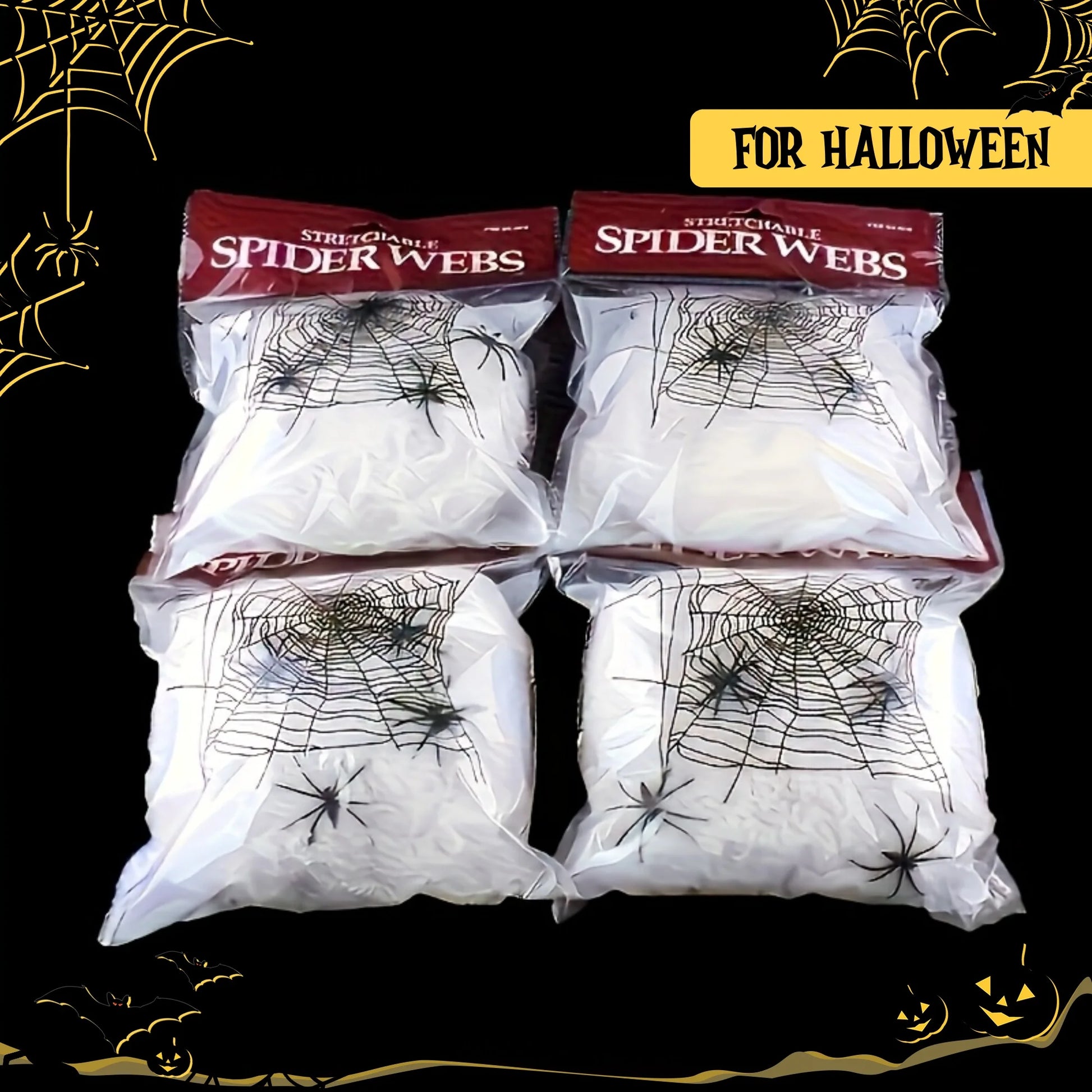 Stretchy Spider Web Cobweb – Halloween Party Decoration
