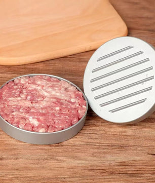 12cm Aluminum Non-Stick Burger Patty Press
