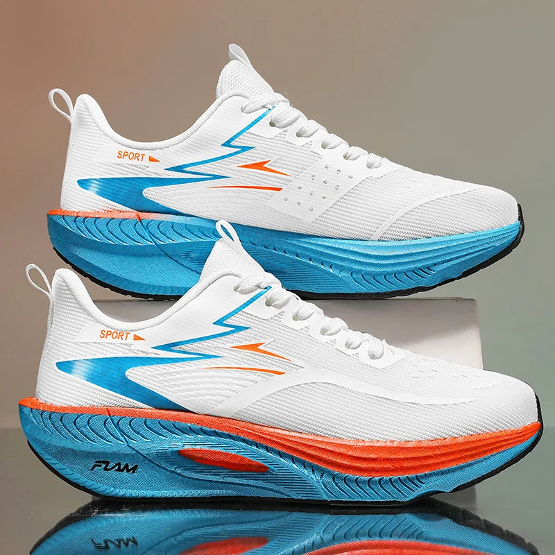 Marathon Men’s Sports Running Shoes | Breathable Air Cushion Lightweight Sneakers