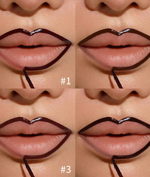 Peel-Off Lip Liner Tattoo Tint - Long-Lasting Matte Lip Stain