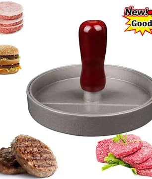 12cm Aluminum Non-Stick Burger Patty Press