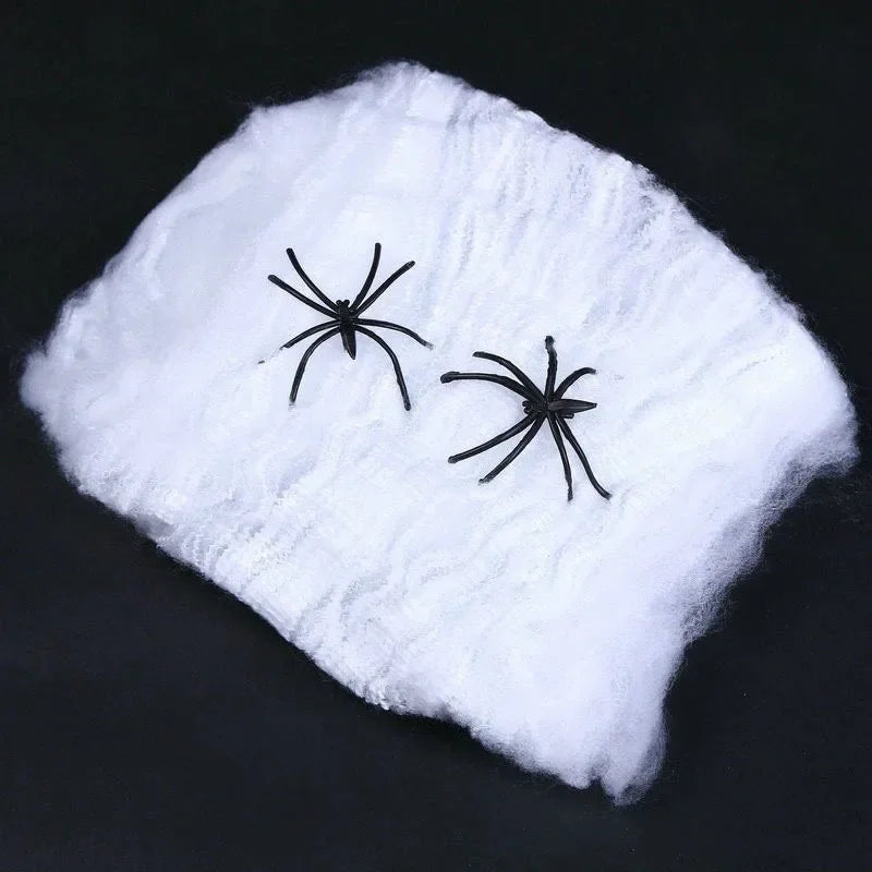 Stretchy Spider Web Cobweb – Halloween Party Decoration