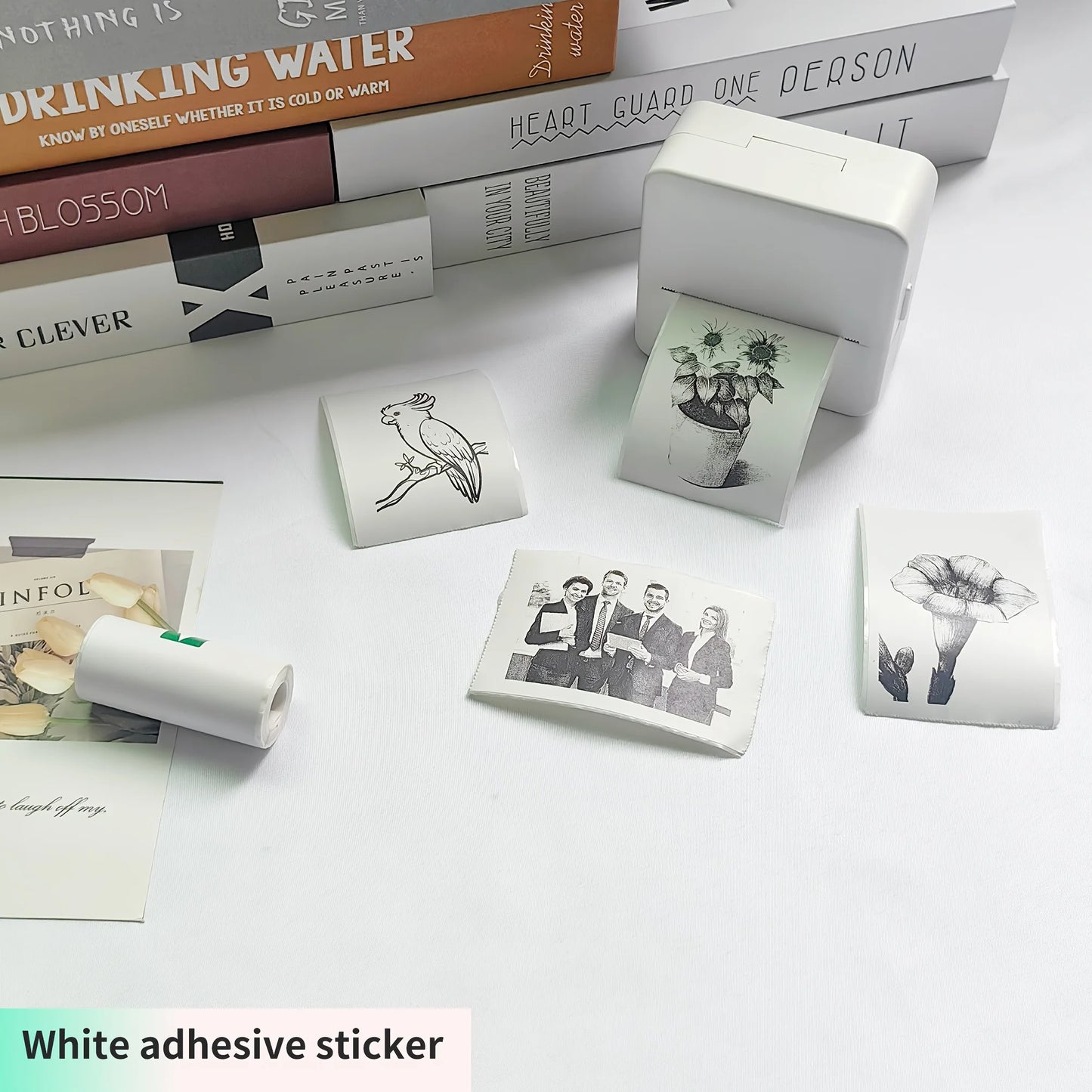 Mini Bluetooth Thermal Sticker Printer – Portable Inkless Pocket Printer