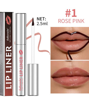 Peel-Off Lip Liner Tattoo Tint - Long-Lasting Matte Lip Stain