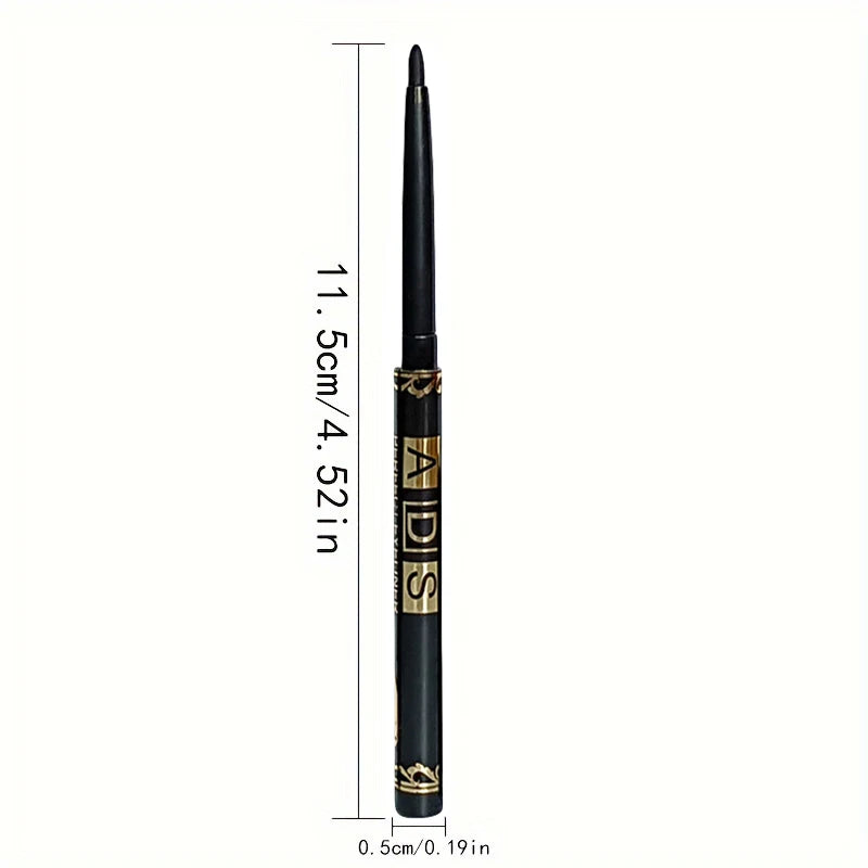 3pcs Black Eyeliner Pencil Set – Waterproof, Smudge-Proof & Long-Lasting Eye Makeup