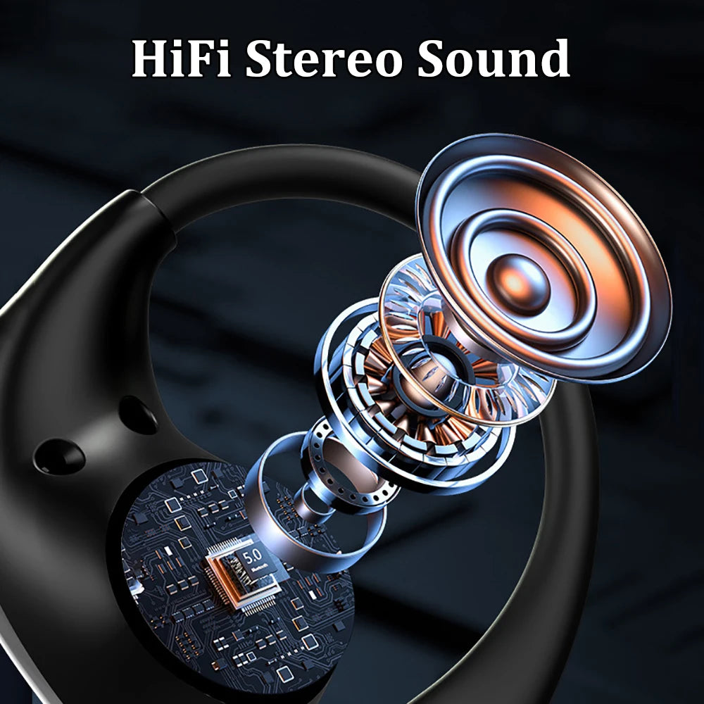 Bluetooth 5.4 Ear Hook Earbuds