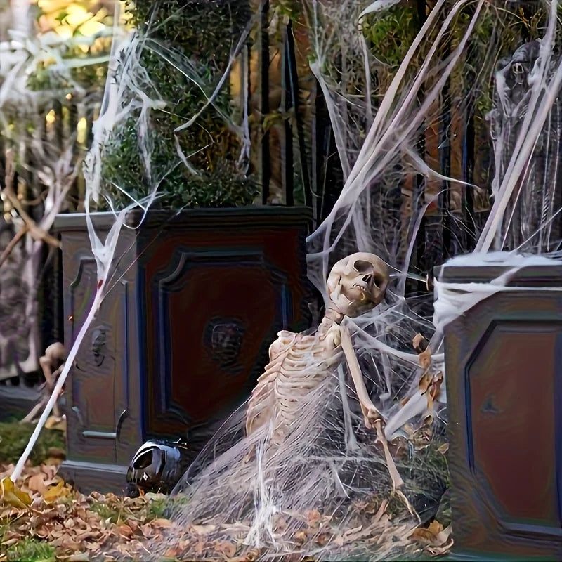 Stretchy Spider Web Cobweb – Halloween Party Decoration