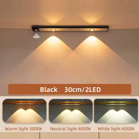 LED Under Cabinet Lights - Motion Sensor, Wireless, 3 Colour Dimmable