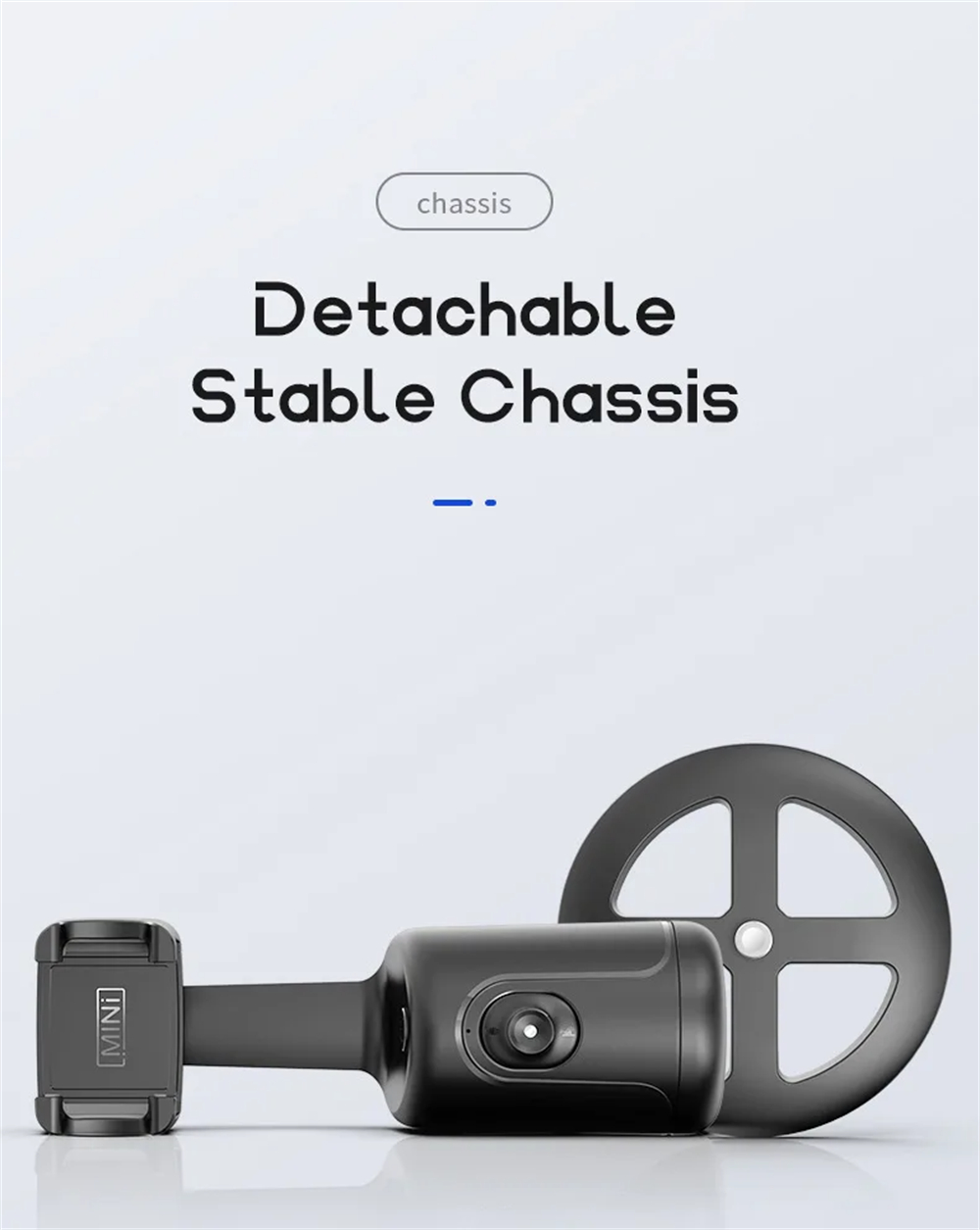 360 Auto Face Tracking Gimbal AI Smart Gimbal Face Tracking Auto Phone Holder for Smartphone Video Vlog Live Stabilizer Tripod