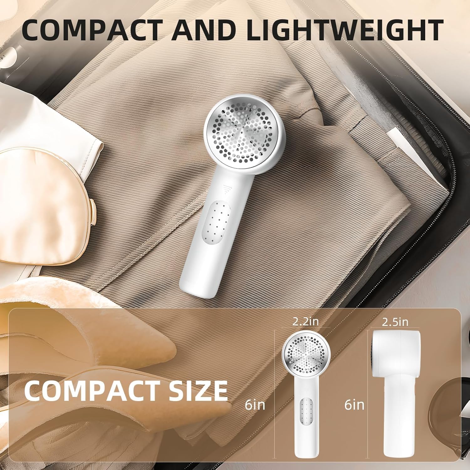 Rechargeable Electric Lint Remover | Fabric Shaver